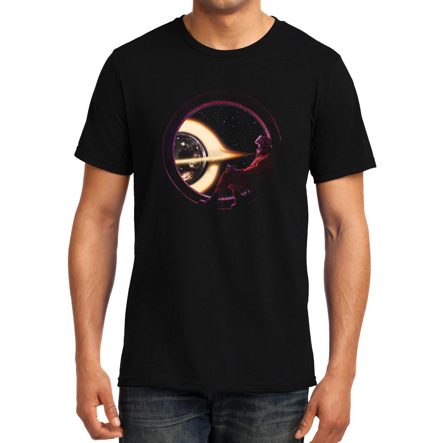 Xevomart Astronaut Window , Space , Unisex Graphic T-Shirt