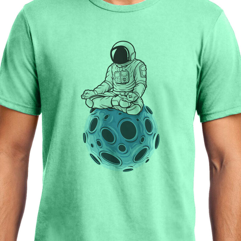 Xevomart Astronaut Zen, Space, Unisex Graphic T-Shirt