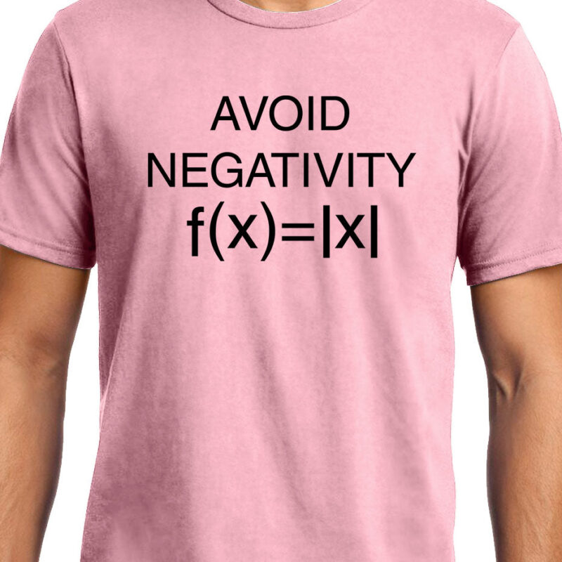 Xevomart Avoid Negativity , Math , Unisex Graphic T-Shirt