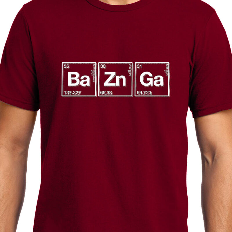 Xevomart Bazinga , Chemistry, Big Bang Theory, Sheldon , Unisex Graphic T-Shirt