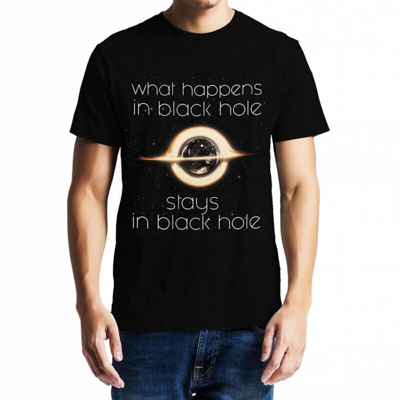 Xevomart BlackHole , Interstellar , Physics , Unisex Graphic T-Shirt