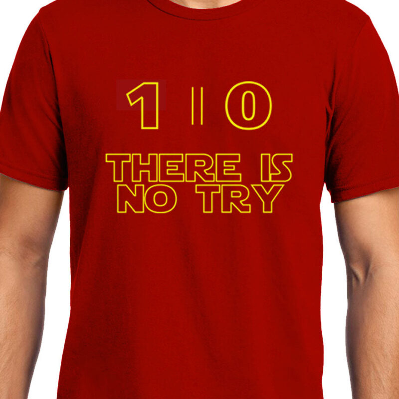 Xevomart Do or Do Not there is no try , Star Wars , Unisex Graphic T-Shirt