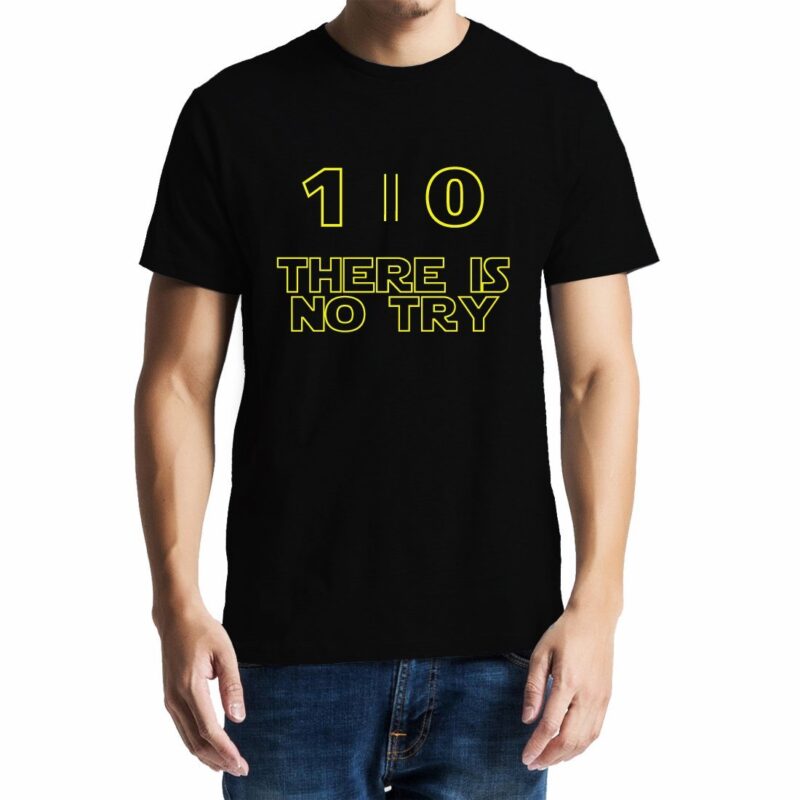 Xevomart Do or Do Not there is no try , Star Wars , Unisex Graphic T-Shirt