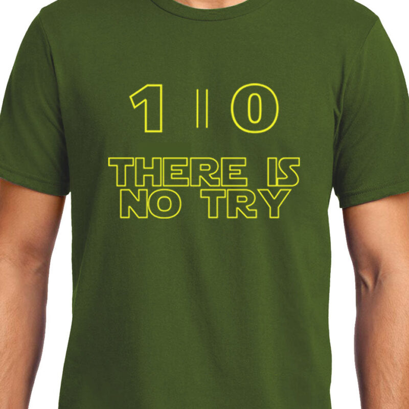 Xevomart Do or Do Not there is no try , Star Wars , Unisex Graphic T-Shirt