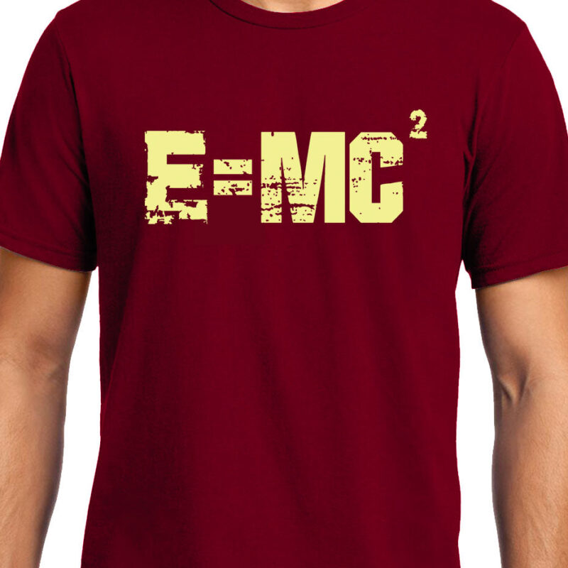 Xevomart E=MC2 ,Einstein , Physics , Unisex Graphic T-Shirt
