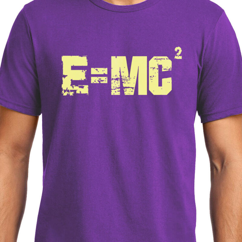 Xevomart E=MC2 ,Einstein , Physics , Unisex Graphic T-Shirt