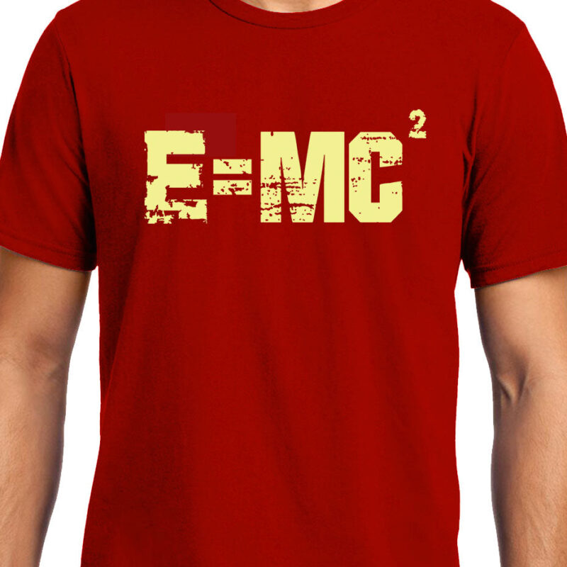 Xevomart E=MC2 ,Einstein , Physics , Unisex Graphic T-Shirt