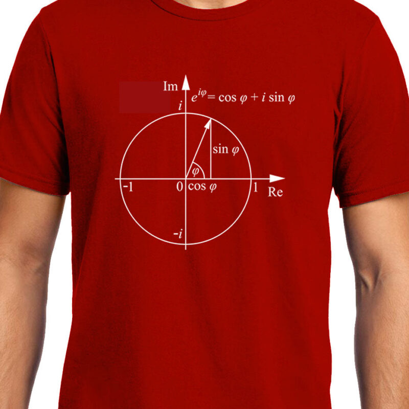 Xevomart Euler's Formula , Math , Trignometry , Unisex Graphic T-Shirt
