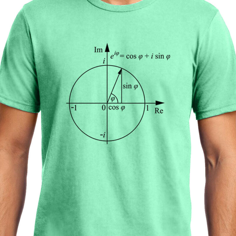 Xevomart Euler's Formula , Math , Trignometry , Unisex Graphic T-Shirt