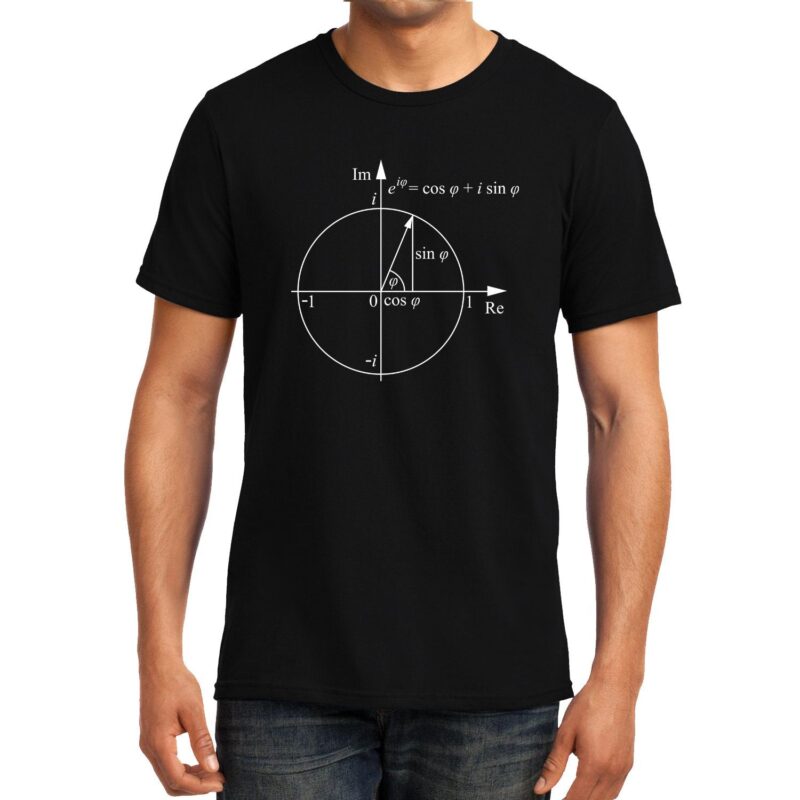 Xevomart Euler's Formula , Math , Trignometry , Unisex Graphic T-Shirt