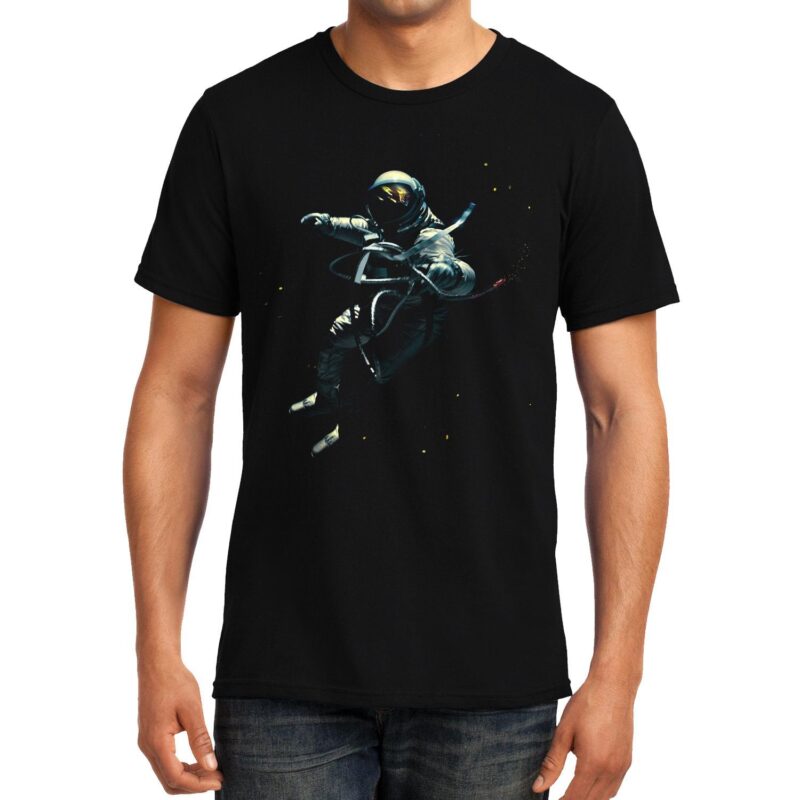 Xevomart Floating Astronaut , Space , Unisex Graphic T-Shirt