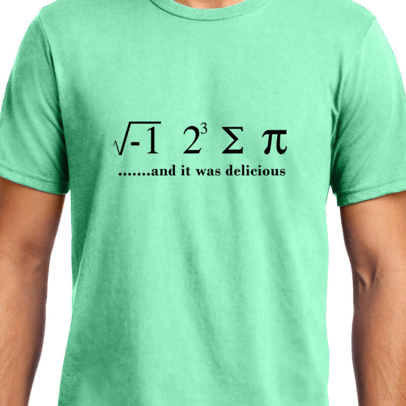 Xevomart I ate some pie and it was delicious , Math , Unisex Graphic T-Shirt