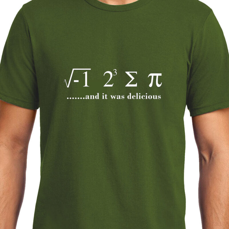 Xevomart I ate some pie and it was delicious , Math , Unisex Graphic T-Shirt