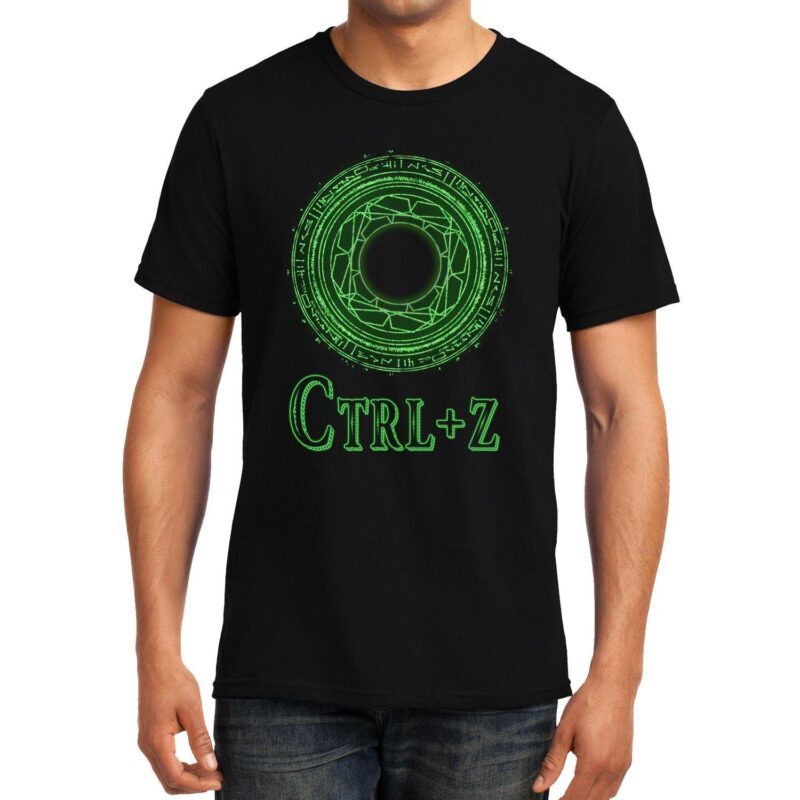 Xevomart Mandala , Ctrl + Z, Dr Strange , Superhero , Unisex Graphic T-Shirt, EOSS