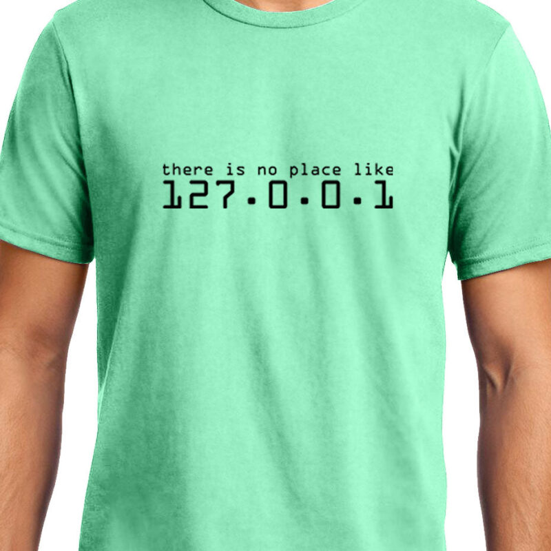 Xevomart No Place Like Home , 127.0.0.1 , Programming , Coding , Unisex Graphic T-Shirt