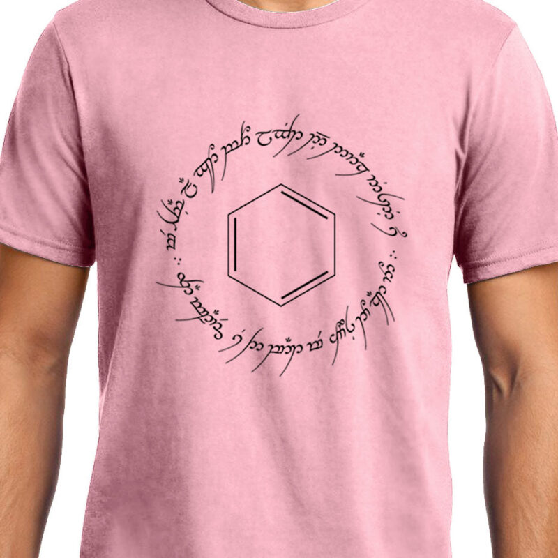 Xevomart One Ring to Rule , Benzene , Chemistry , Lord of the rings , Unisex Graphic T-Shirt
