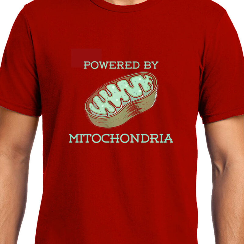 Xevomart Powered by Mitochondria , Biology , Unisex Graphic T-Shirt
