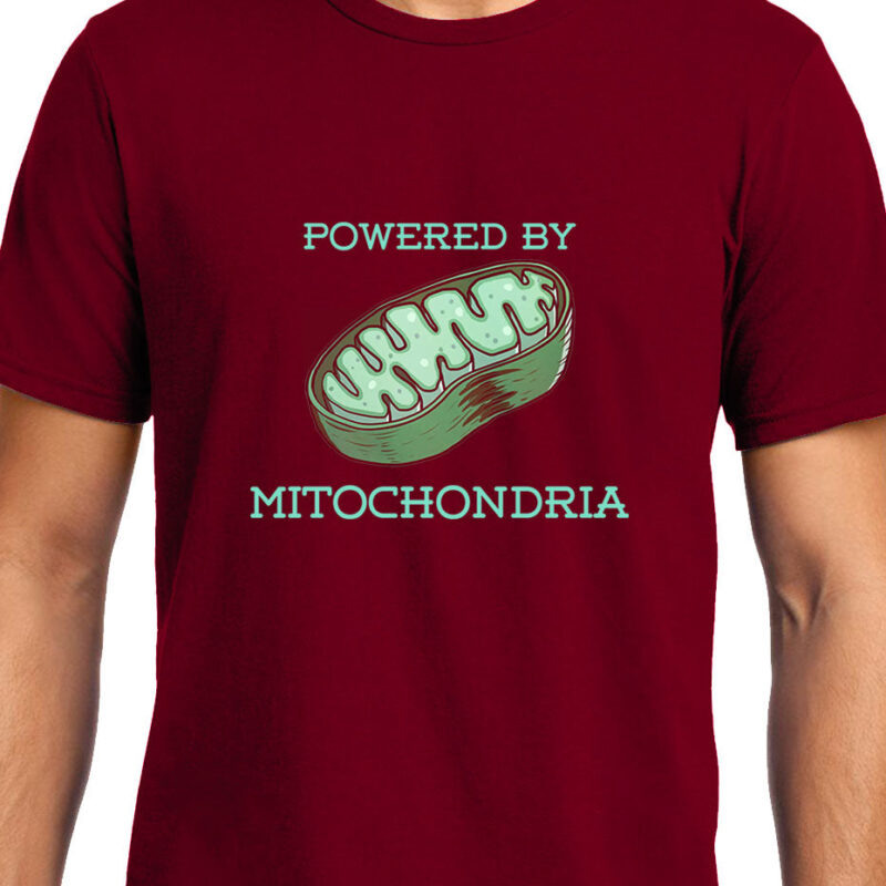 Xevomart Powered by Mitochondria , Biology , Unisex Graphic T-Shirt