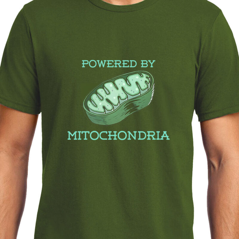 Xevomart Powered by Mitochondria , Biology , Unisex Graphic T-Shirt