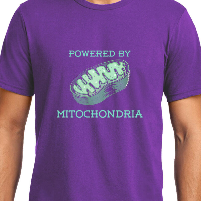 Xevomart Powered by Mitochondria , Biology , Unisex Graphic T-Shirt