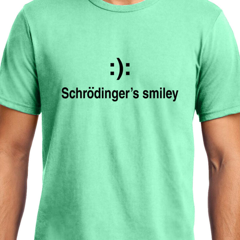 Xevomart Schrodinger's smiley , Physics , Unisex Graphic T-Shirt