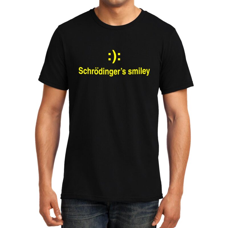 Xevomart Schrodinger's smiley , Physics , Unisex Graphic T-Shirt