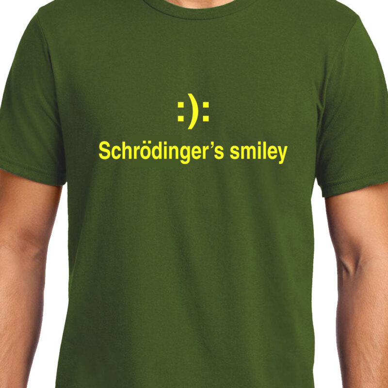 Xevomart Schrodinger's smiley , Physics , Unisex Graphic T-Shirt